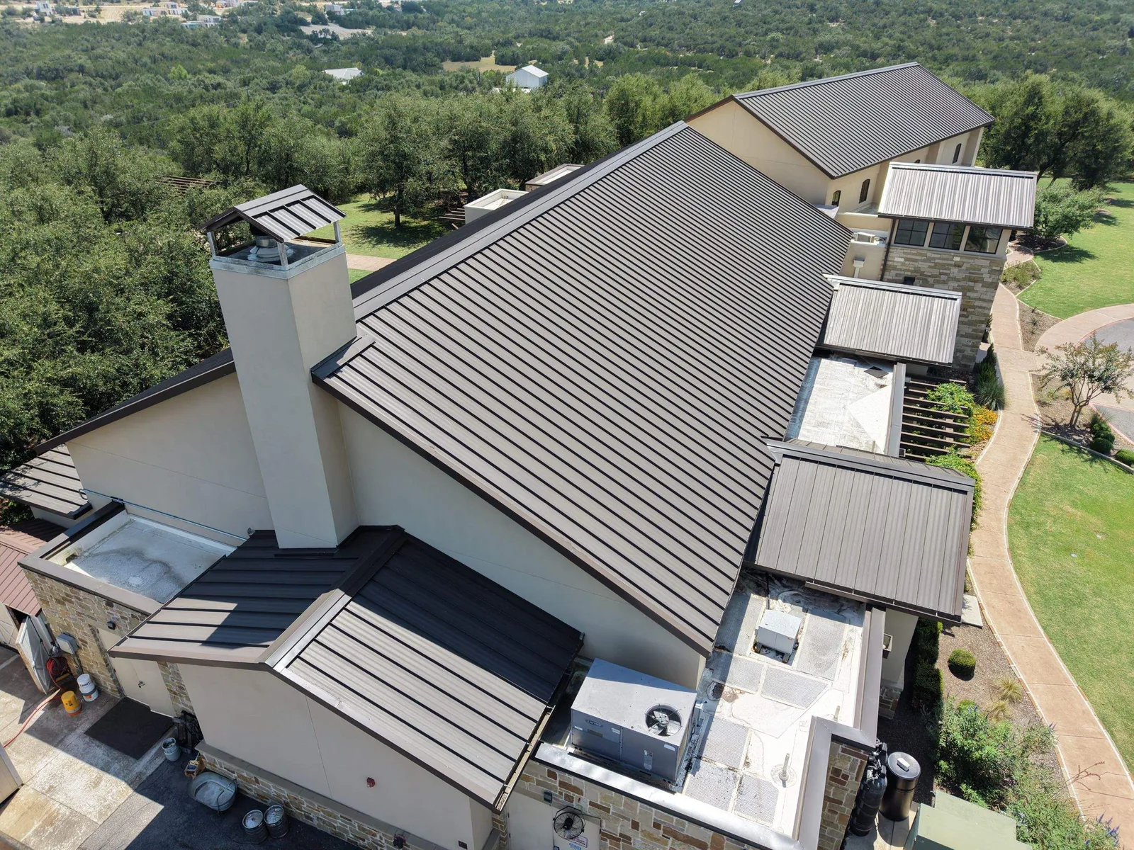 Metal / TPO Roof repair in Dripping Springs — project photo 1
