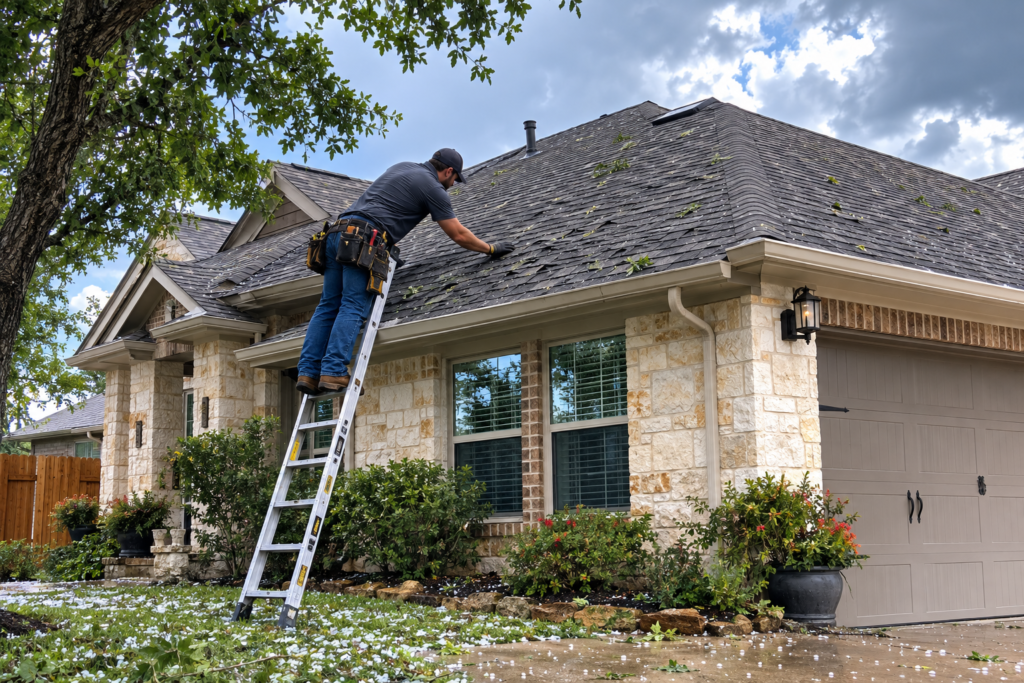 Hail resistant roofing